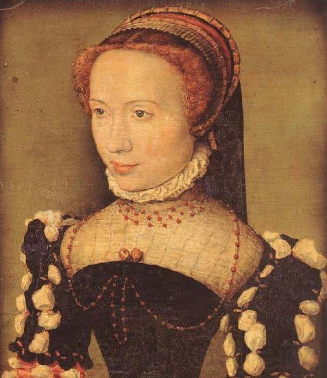 Lyon, Corneille de Portrait of Gabrielle de Rochechouart Spain oil painting art